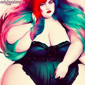 ssbbwlunalove / lunawitchling nude photo #0067