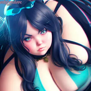 ssbbwlunalove / lunawitchling nude photo #0070