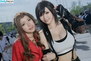 Tifa Cosplay / lunafreyaffxv / tifalockhartdoll фото голая #0087