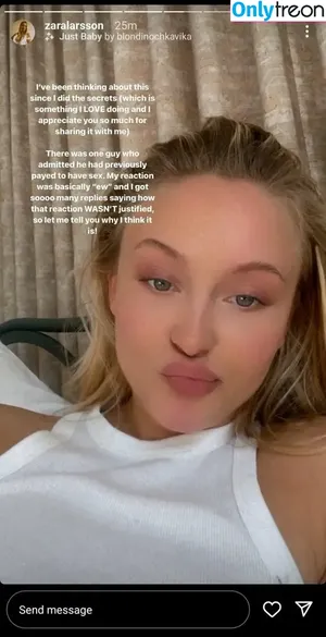 Zara Larsson / zaralarsson nude photo #1489